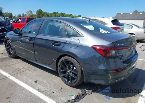 2025 Honda Civic Sport z USA, uszkodzony, nr VIN 2HGFE2F52SH591622